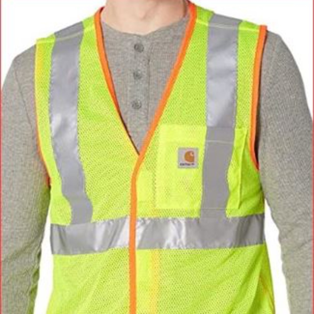 Carhartt Men's High Visibility Class 2 Vest